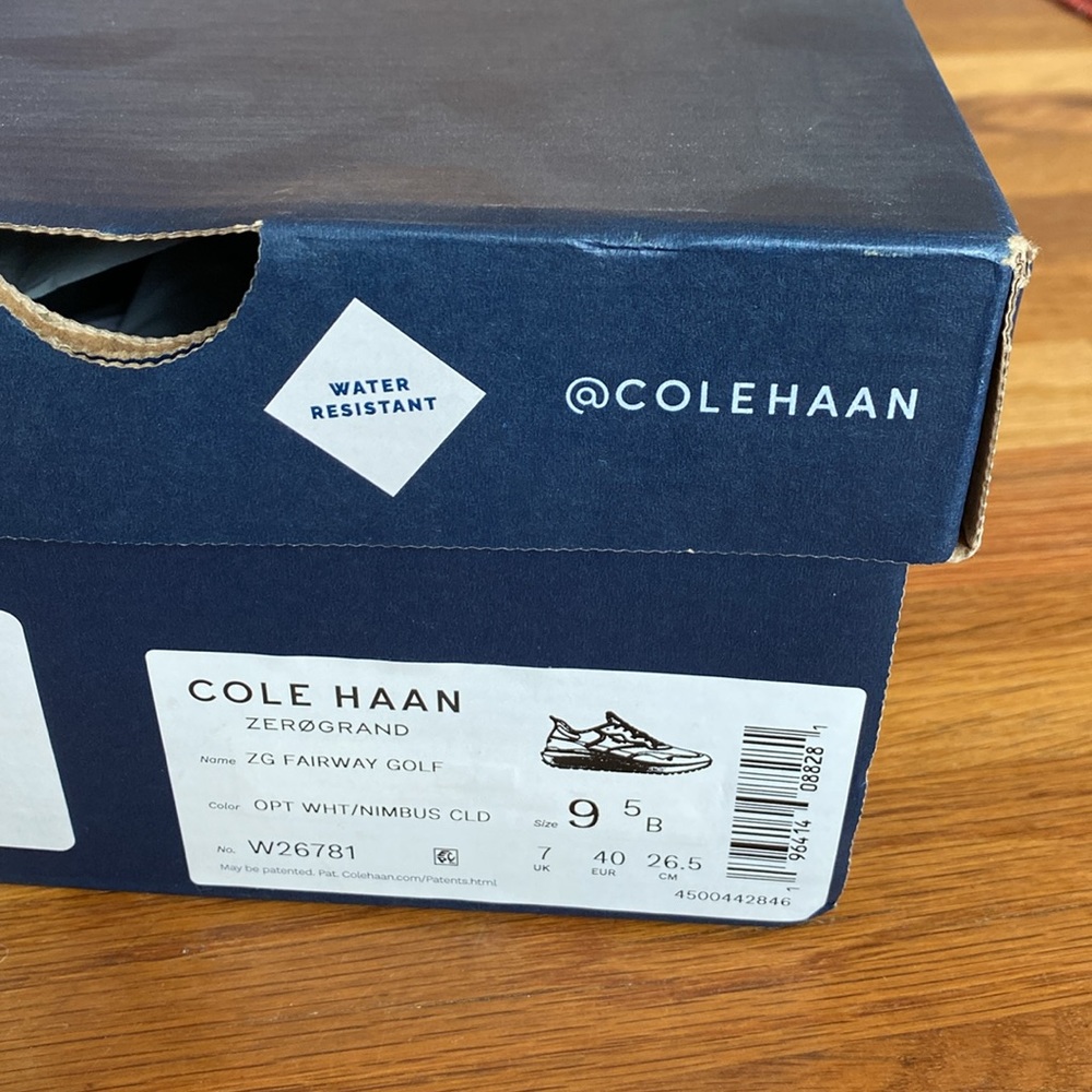 Cole Haan Zerogrand Fairway Golf Shoes Optic White size 9.5 - Picture 10 of 10